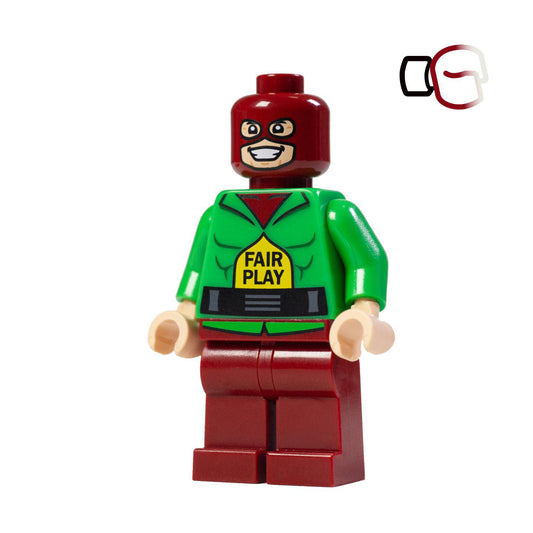 MR T (dark red/bright green)